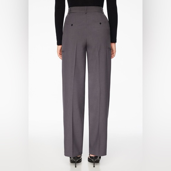 NWT Dynamite Straight Leg Grey Pants - Picture 4 of 5